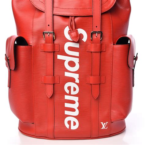 louis Vuitton X supreme epi